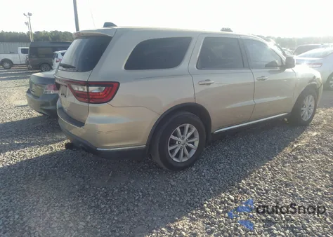 2014 Dodge Durango Sxt из США, поврежденный, VIN 1C4RDHAG3EC446042